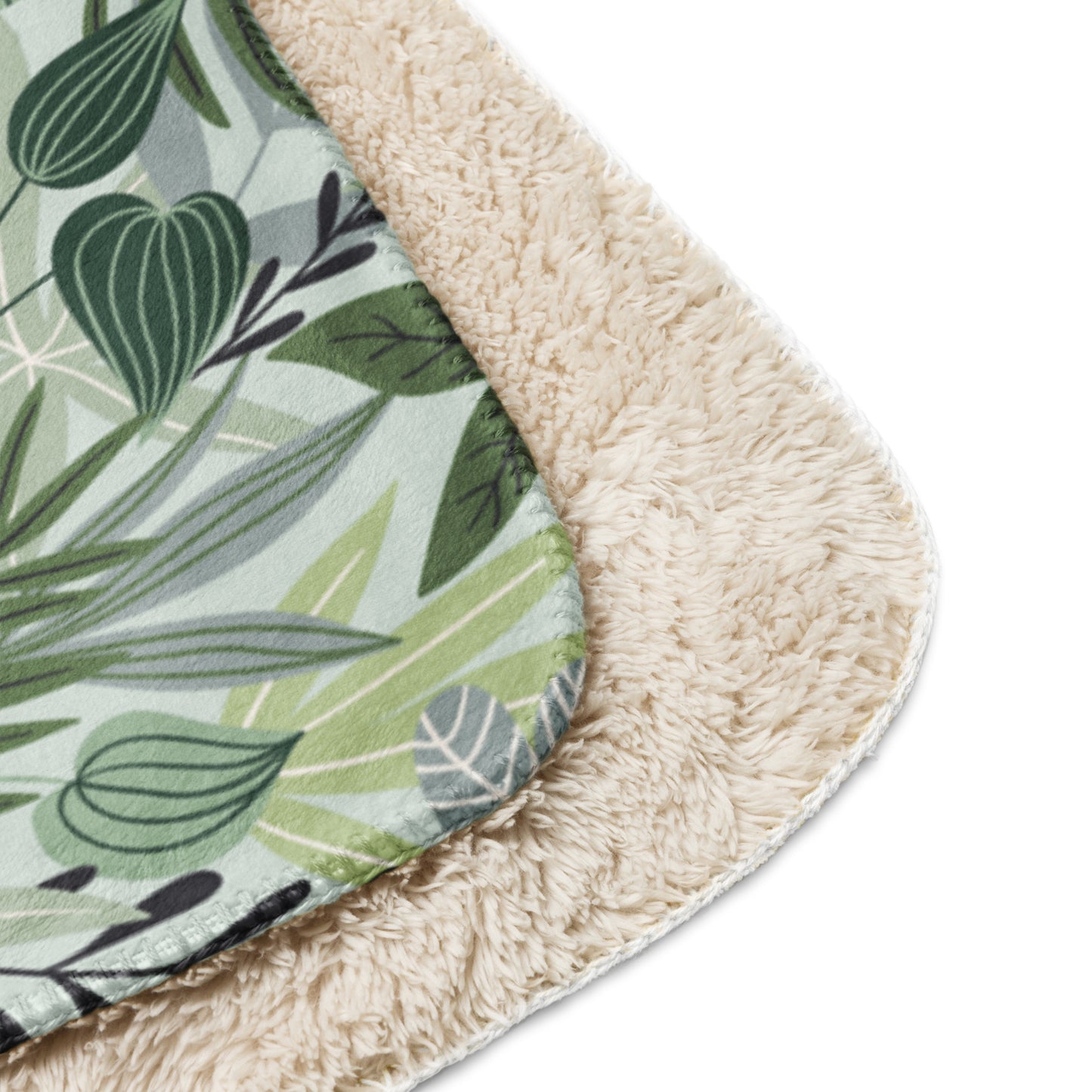 Sherpa-Decke Jungle Vibes