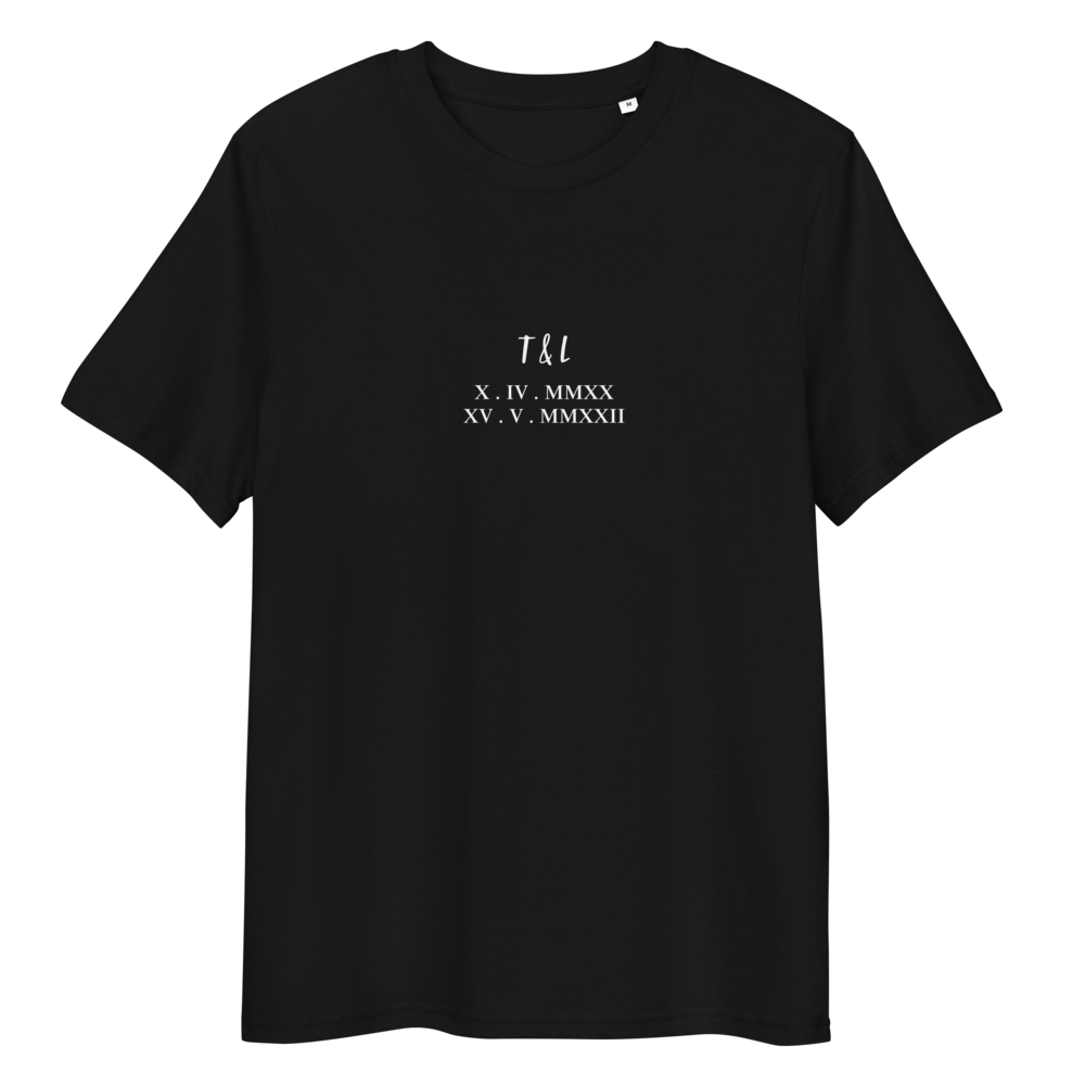 T-Shirt Papa (personalisierbar) aus Bio-Baumwolle