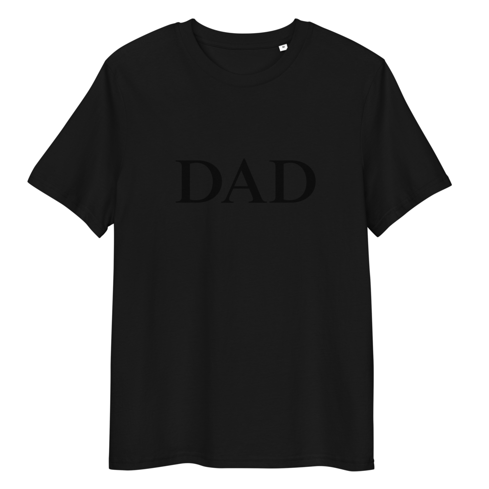 T-Shirt Dad B Namen (personalisierbar) aus Bio-Baumwolle