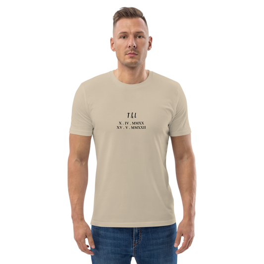 T-Shirt Papa (personalisierbar) aus Bio-Baumwolle