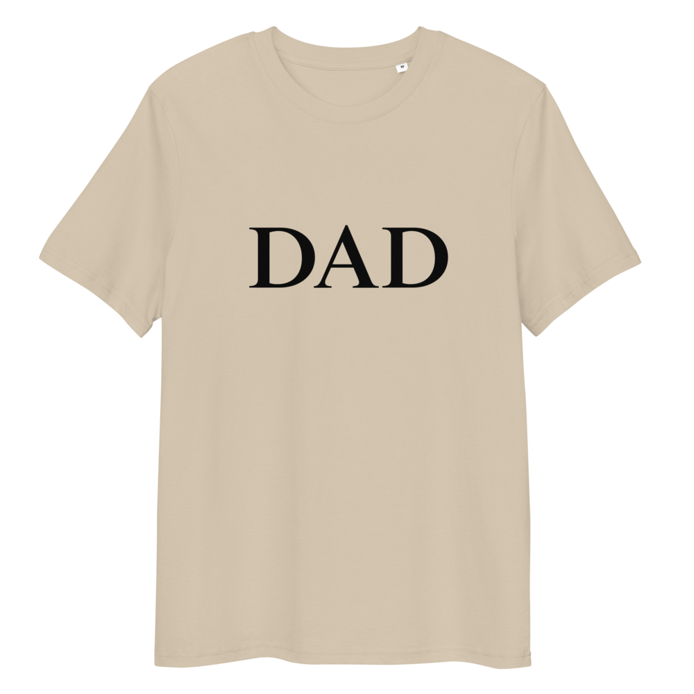 T-Shirt Dad B Namen (personalisierbar) aus Bio-Baumwolle