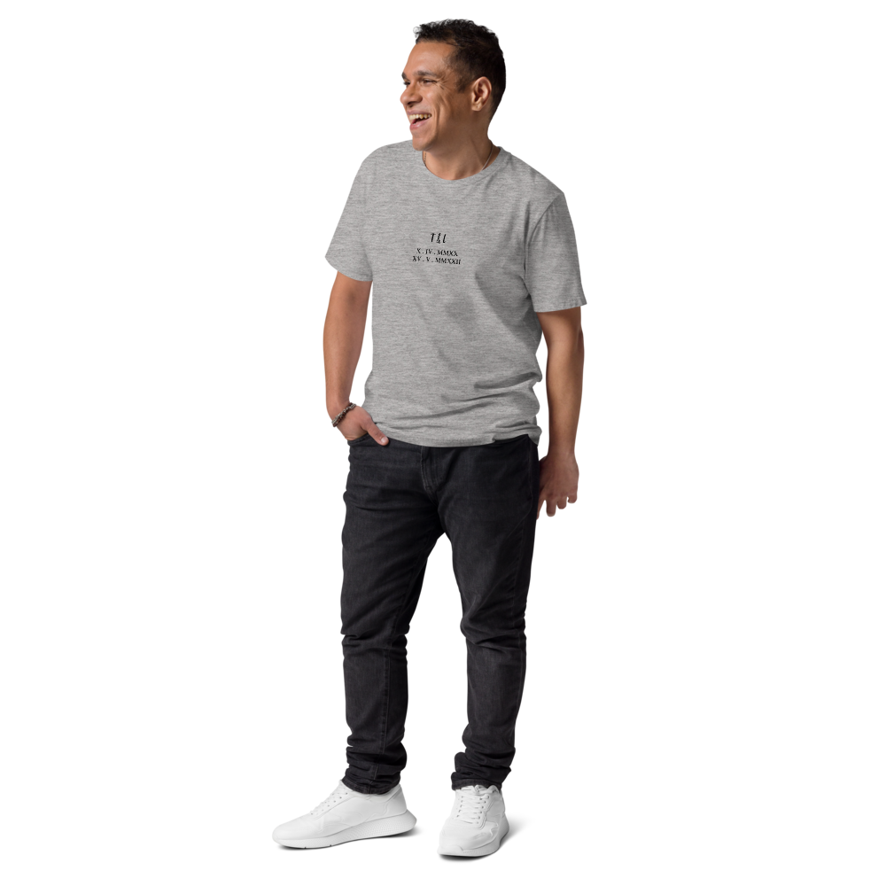 T-Shirt Papa (personalisierbar) aus Bio-Baumwolle