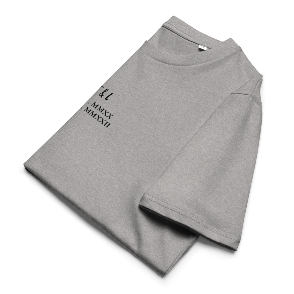 T-Shirt Papa (personalisierbar) aus Bio-Baumwolle