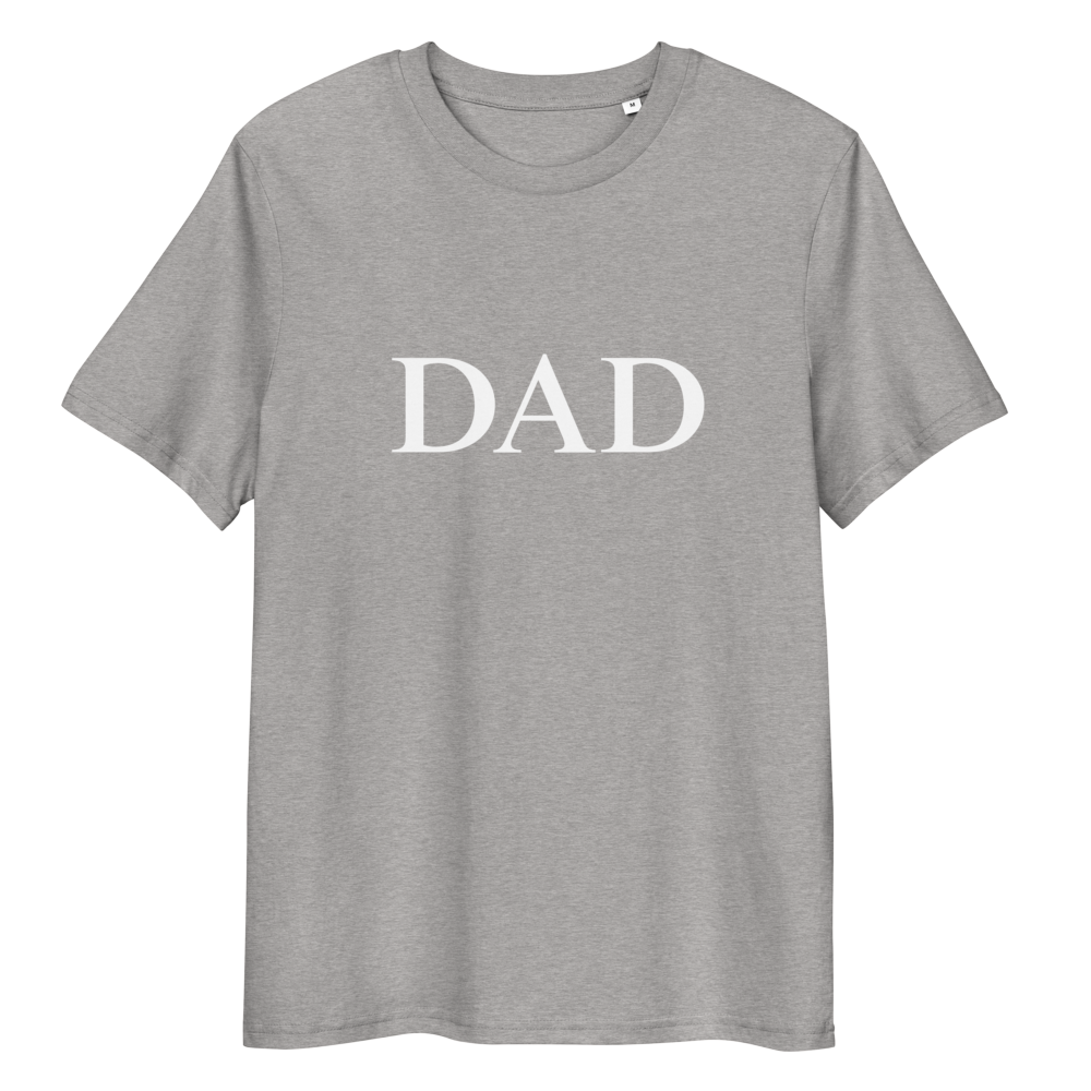 T-Shirt Dad B Namen (personalisierbar) aus Bio-Baumwolle
