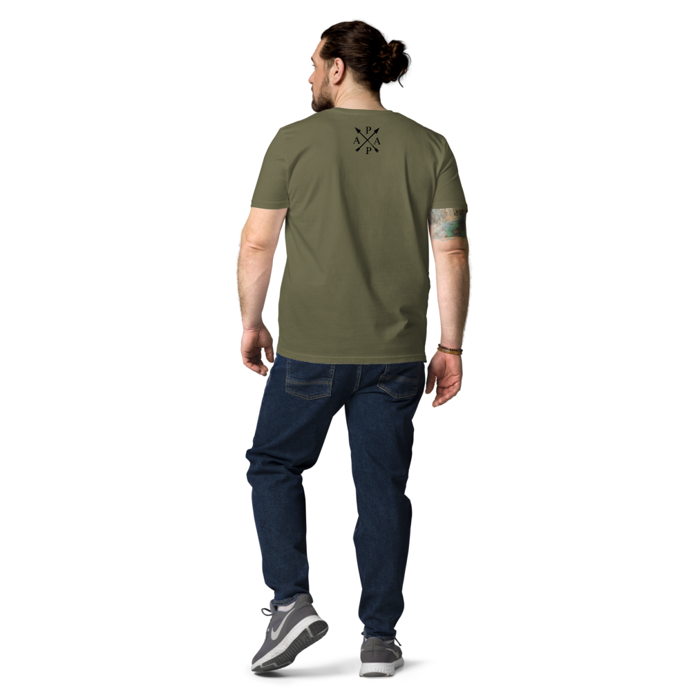 T-Shirt Papa (personalisierbar) aus Bio-Baumwolle